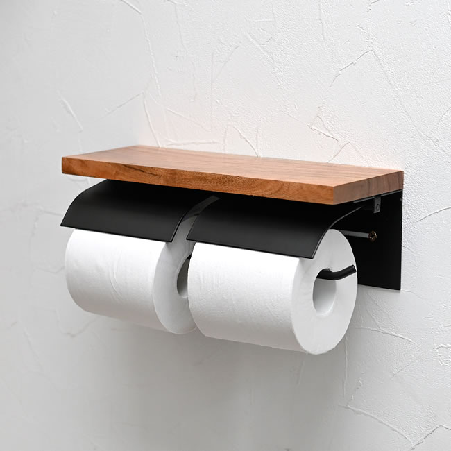 NORD ダブルトイレットペーパーホルダー 全体イメージ