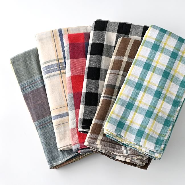 コロニアルチェック　マルチカバー イタワ織り チェック柄 マルチカバー 225×150cm｜ゼネラルストア オルネ