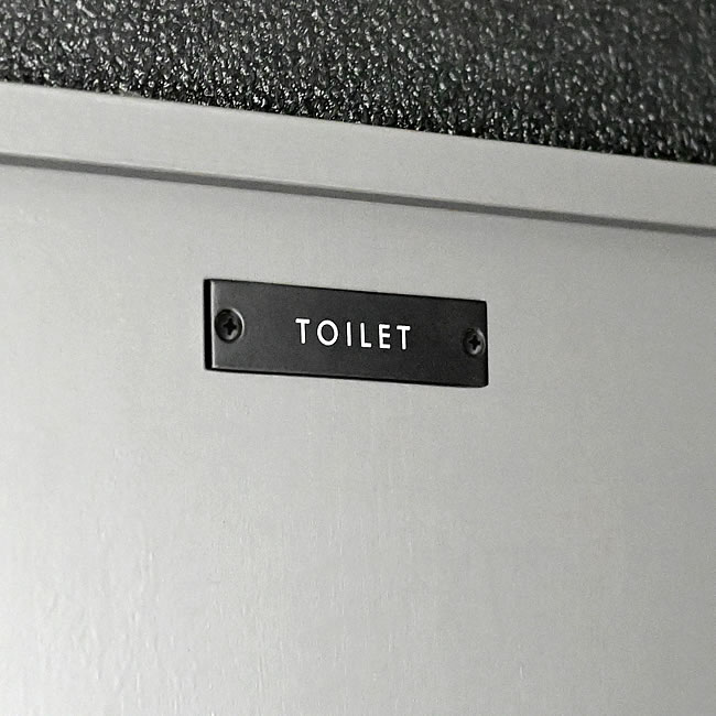  
TOILET ドアサイン 
