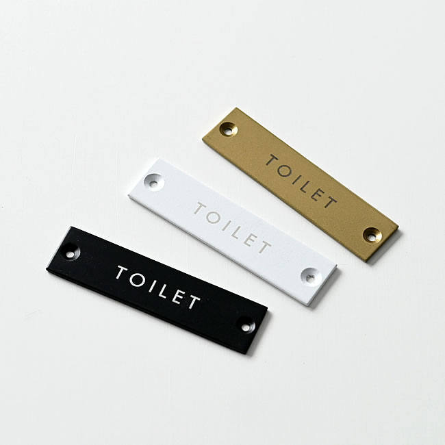  
TOILET ドアサイン 