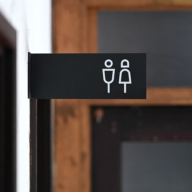  
ANGLE トイレサイン 