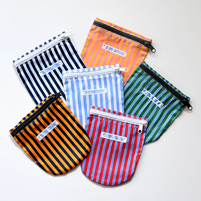 美品【Hermes】ストライプ ファブリックポーチ Amazon.co.jp: [エルメス] ポーチ H102480M07 ソルド コスメ