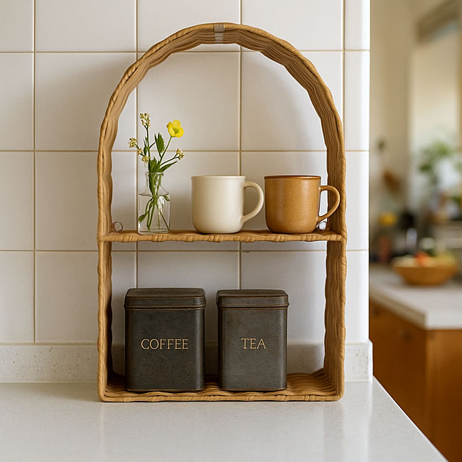 アーチトップ バスケットラック | ゼネラルストア オルネ