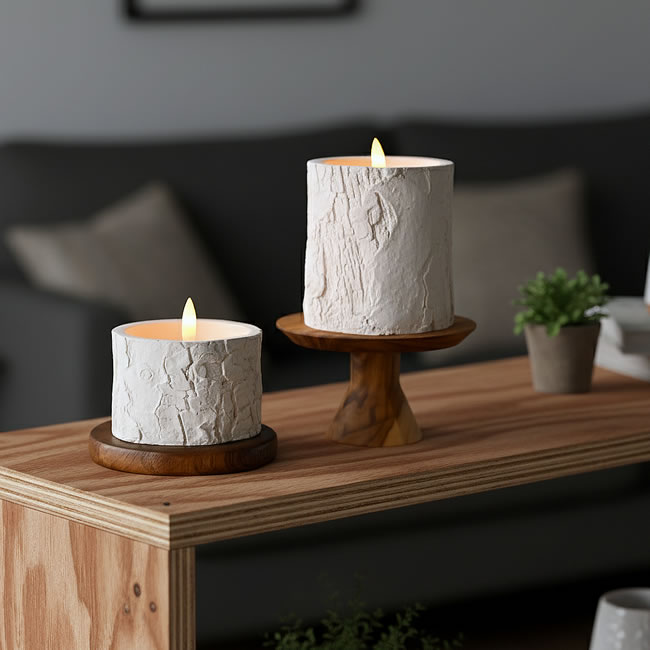  
白樺風スタンピー LEDキャンドル 