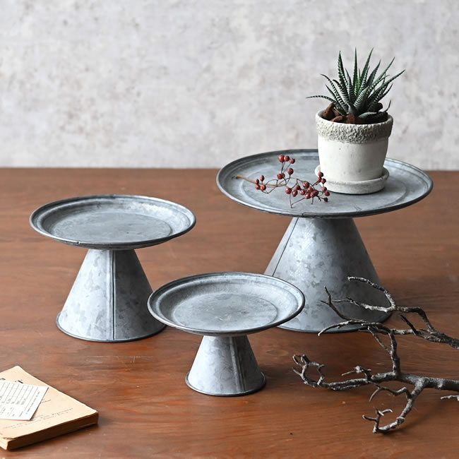  
ブリキ スタンドトレイ 