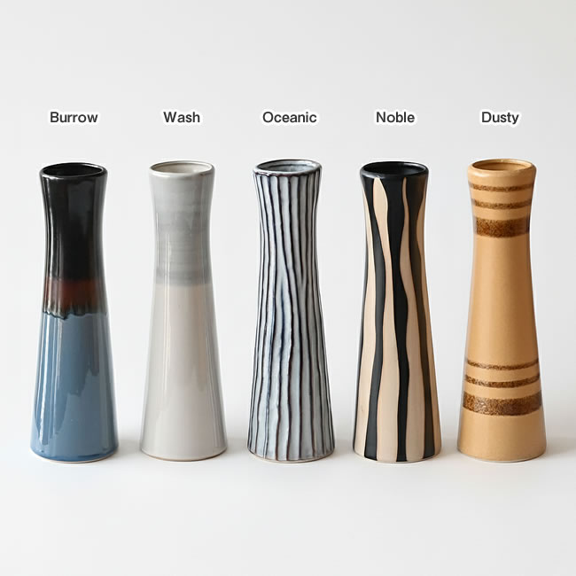 DRUM タワーベース｜ドライフラワーに合うスリム花器｜ゼネラルストア