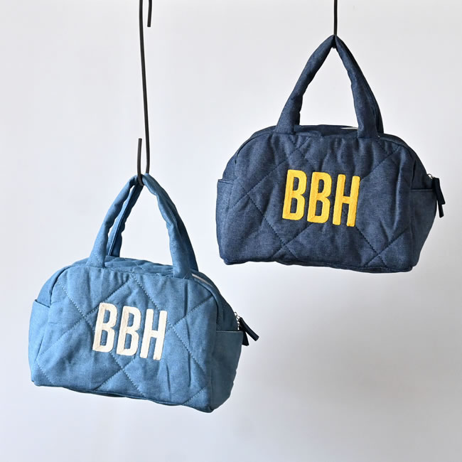  
BBH シャンブレーデニム ミニボストン 