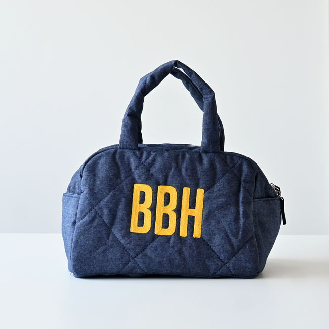  
BBH シャンブレーデニム ミニボストン 