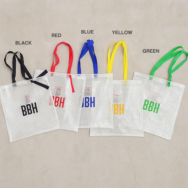  
BBH クリアチェックトート 