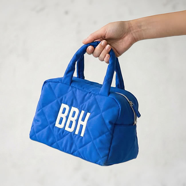 キルティング ミニボストンバッグ 保冷対応 ランチバッグ ｜ゼネラル