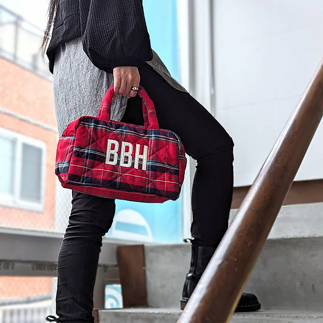 BBH キルティング ミニボストン