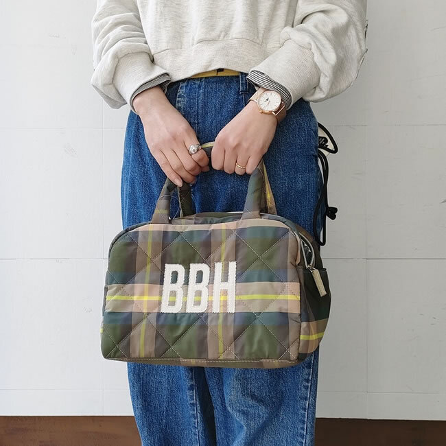 BBH キルティング ミニボストン