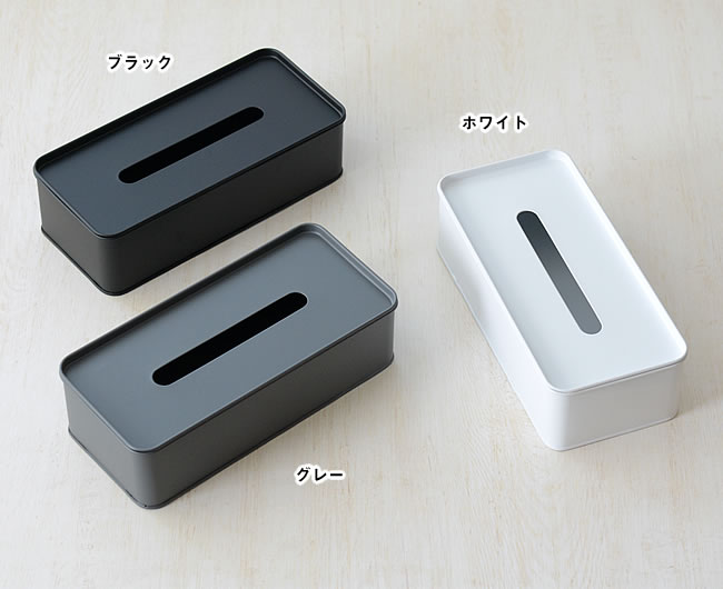 ブリキ ティッシュボックス