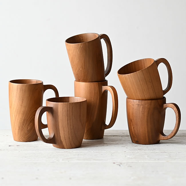 TEAK ウッドマグカップ