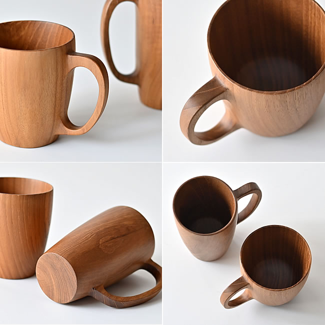 TEAK ウッドマグカップ