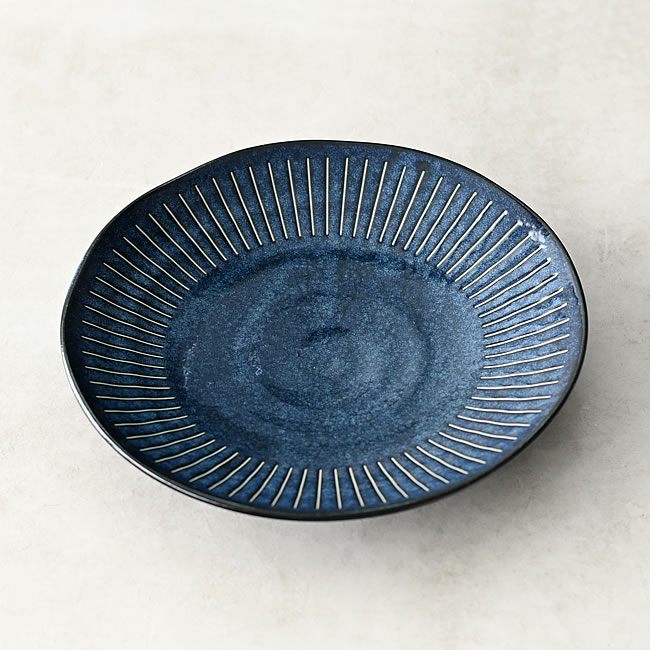 セールの通販格安 ◆うつくしい藍の大皿◆ 食器