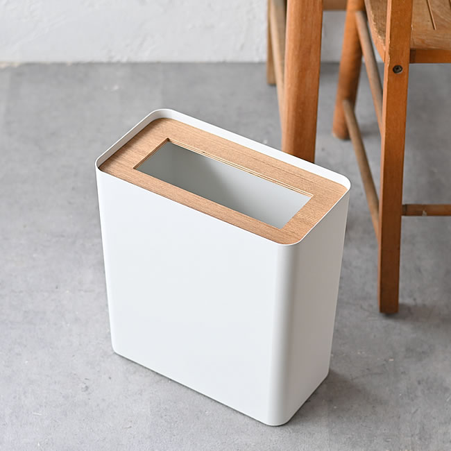  
スリム トラッシュカン ナチュラル 