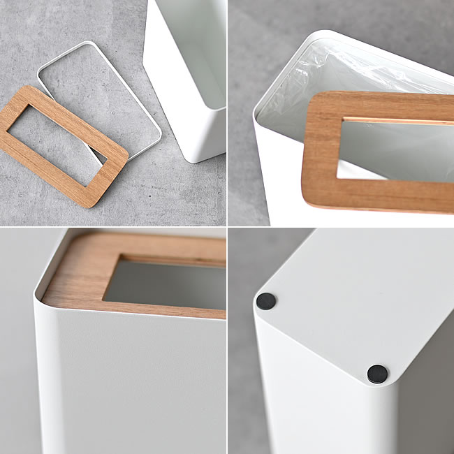  
スリム トラッシュカン ナチュラル 