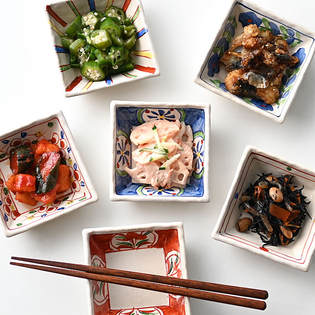 小鉢2点セット！！ 味咲 角小鉢 | ゼネラルストア オルネ