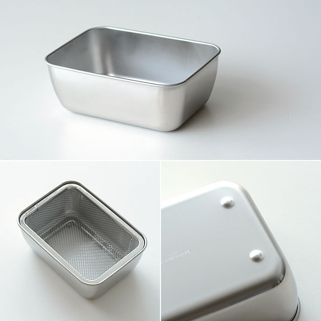 家事問屋 スタッキングザル用角バット | ゼネラルストア オルネ