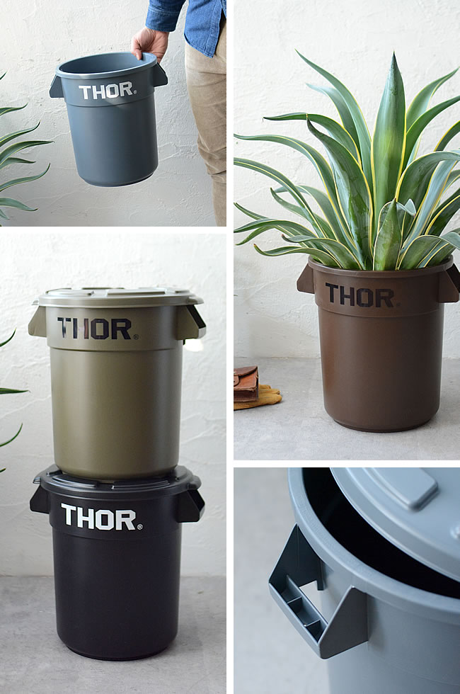 Thor ラウンドコンテナ 12l ゼネラルストア オルネ