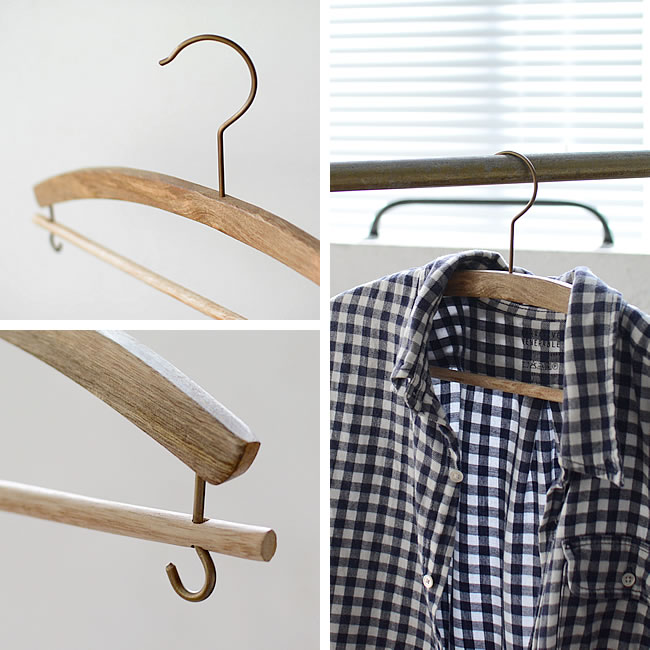 WOOD ツインハンガー