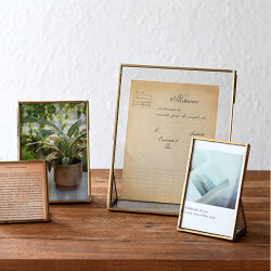 BRASS スタンド フォトフレーム