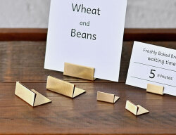 BRASS カードスタンド 3個セット